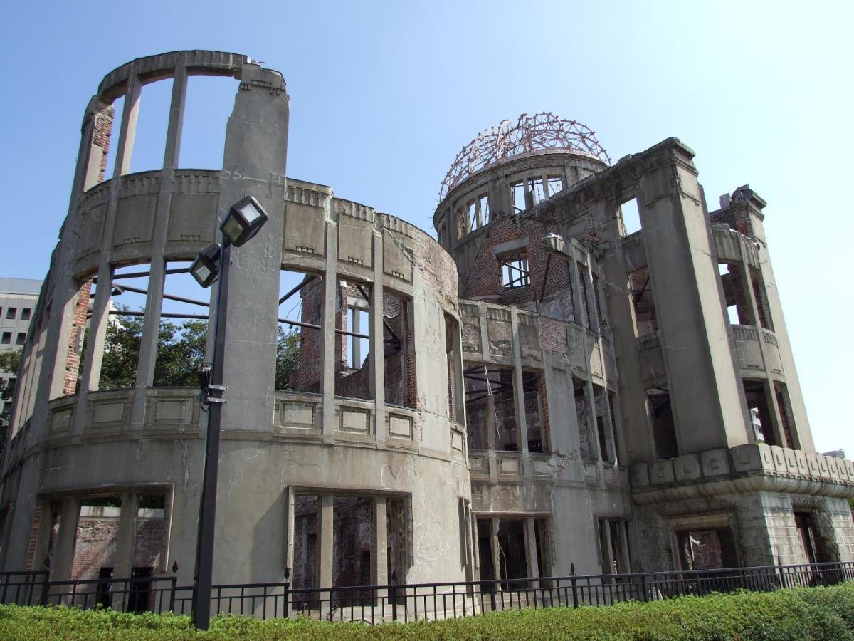Valie Hotel Hiroshima Exteriör bild